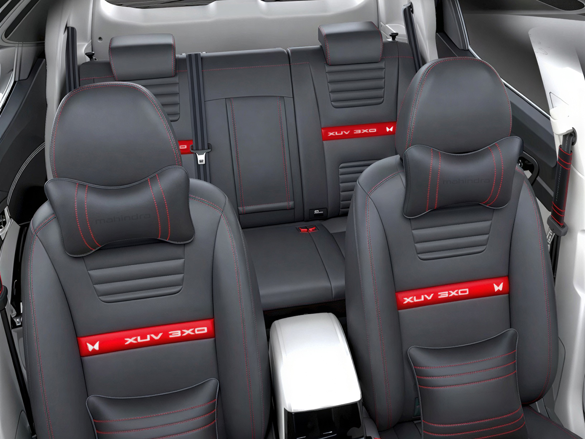 XUV 3XO - Premium Red & Black Seat Covers