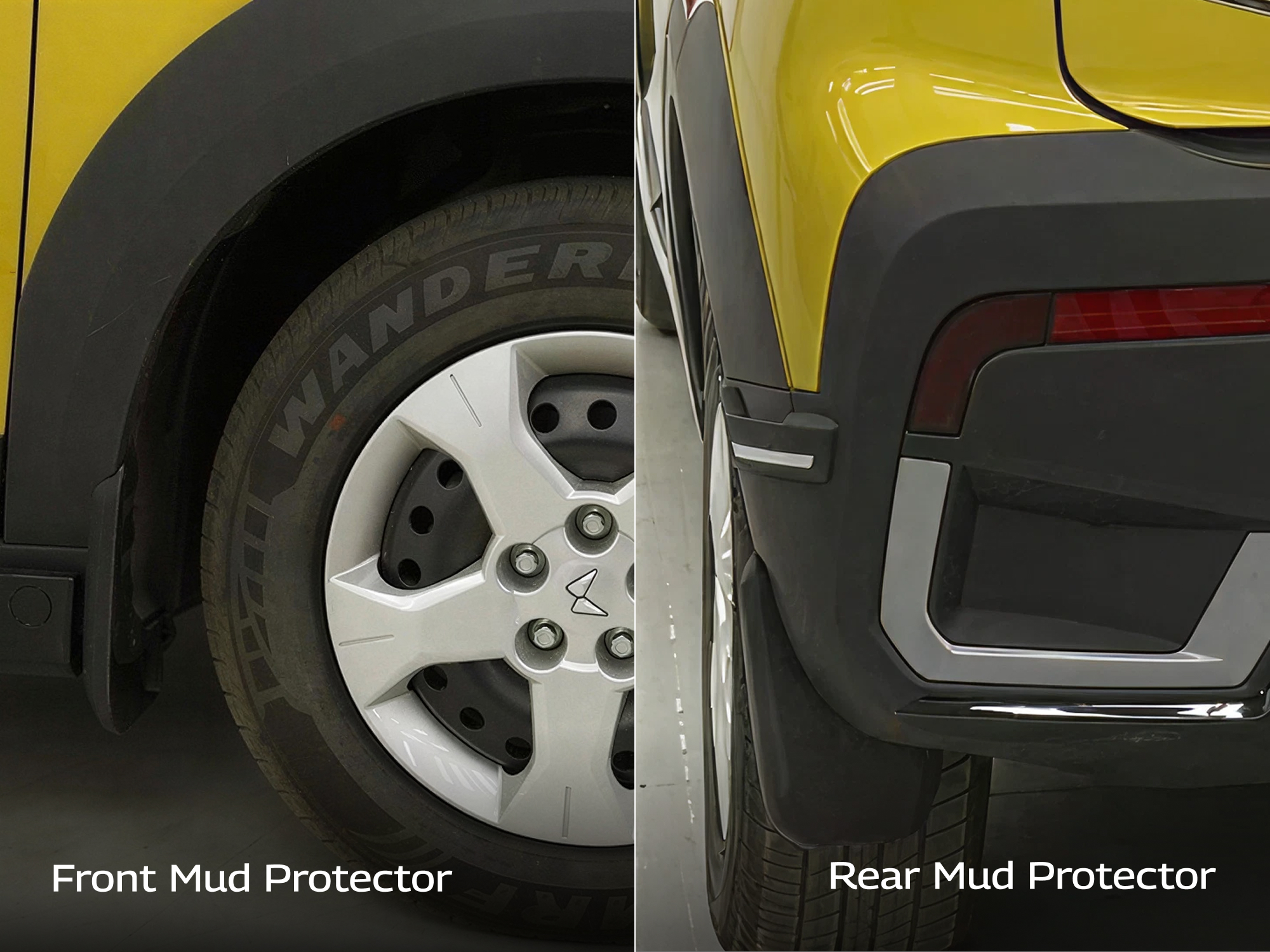 XUV 3XO - Front & Rear Mud Protector Set