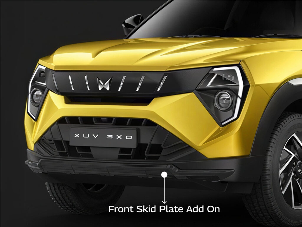 XUV 3XO Front Skid Plate Add On