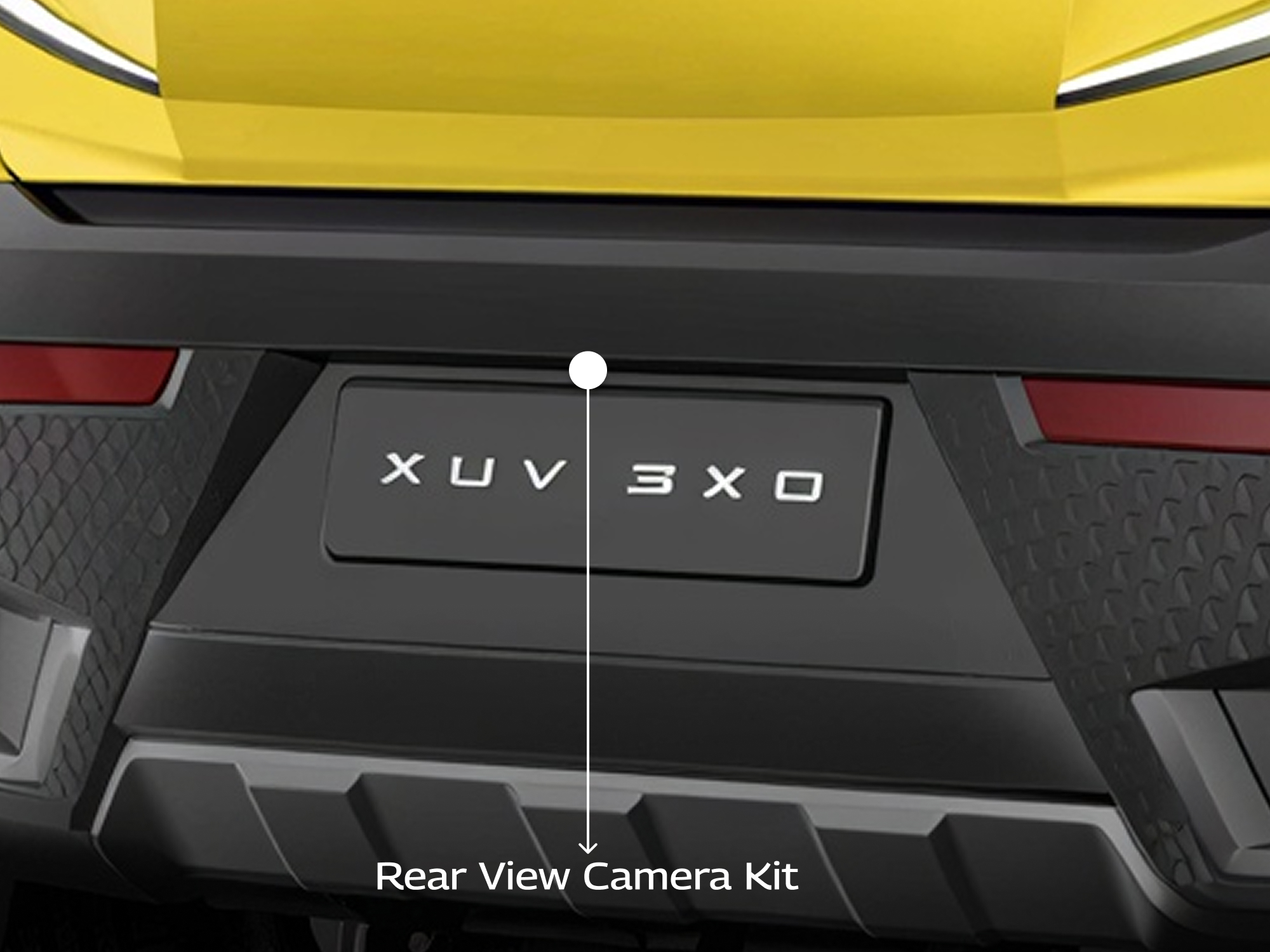 XUV 3XO - Rear View Camera Kit