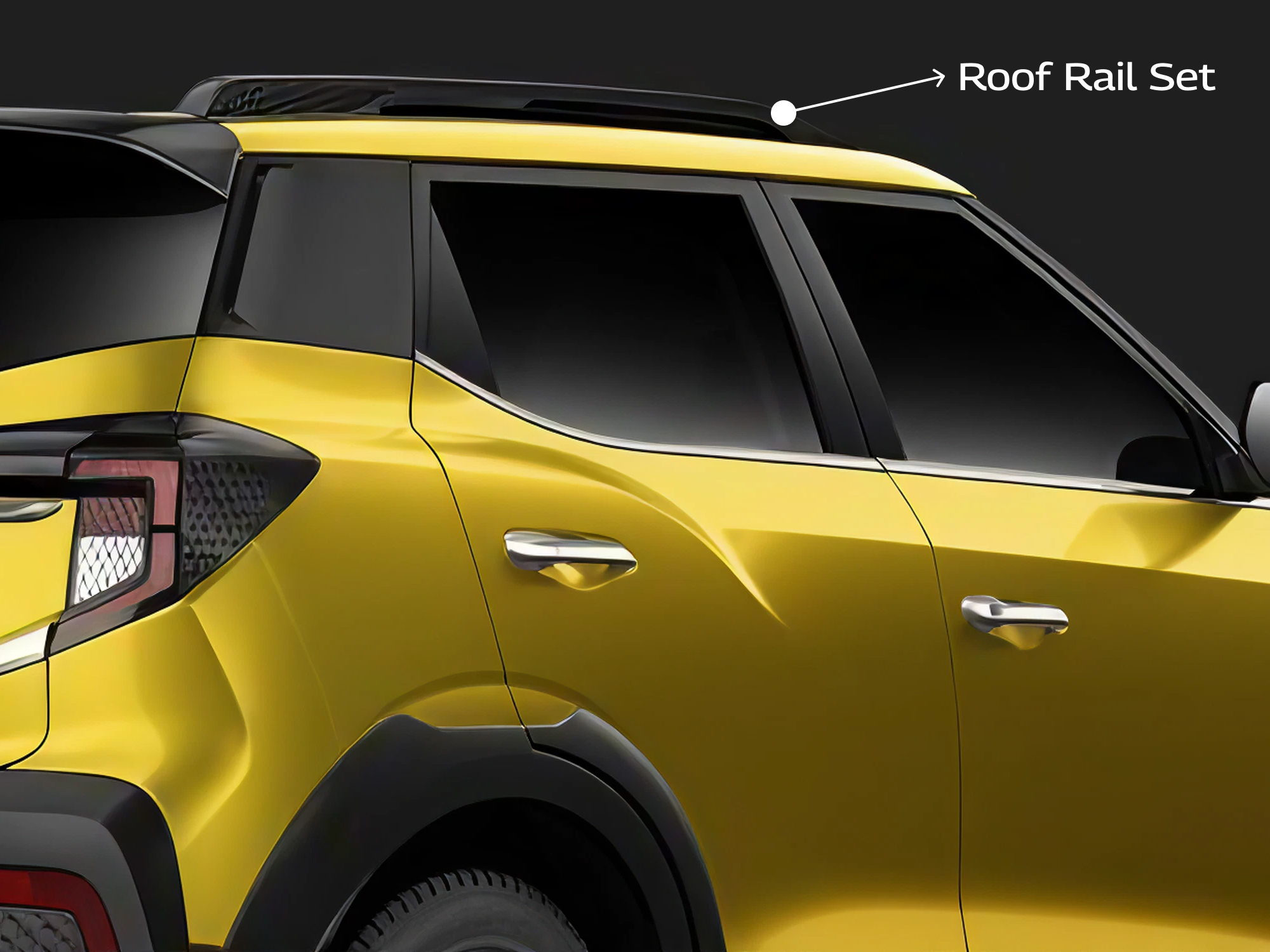 XUV 3XO - Roof Rail Set (Stick On)